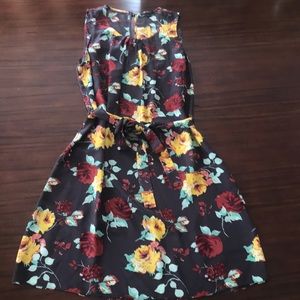Ella moss floral dress